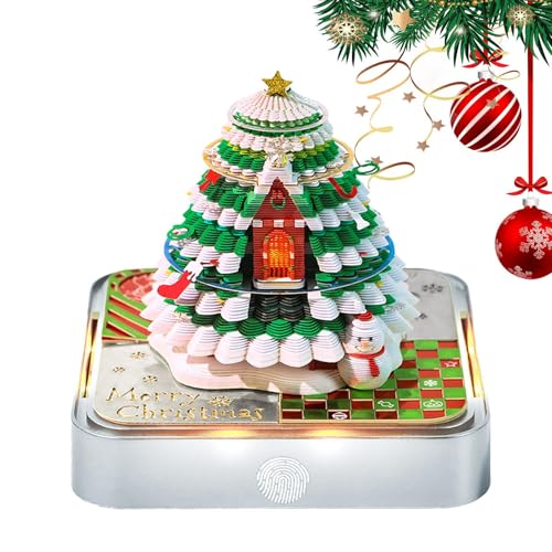 3Dカレンダー2025 - オーガナイザー、装飾アクセサリー|クリエイティブテーブルトッププランナー、エレガント季節のリマインダー、家、オフィス、教室、職場、学生デスクのための芸術的文房具作品