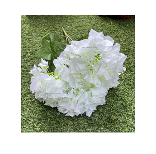 Image of SPHINX Artificial Bougainvillea 5 Heads Bunch Without Vase for Home Decor,Centerpieces, Christmas Decorations, Welcome Reception, Dinner Table decor Approx Height 50 cms- (2 Pieces, Mixed Colors)