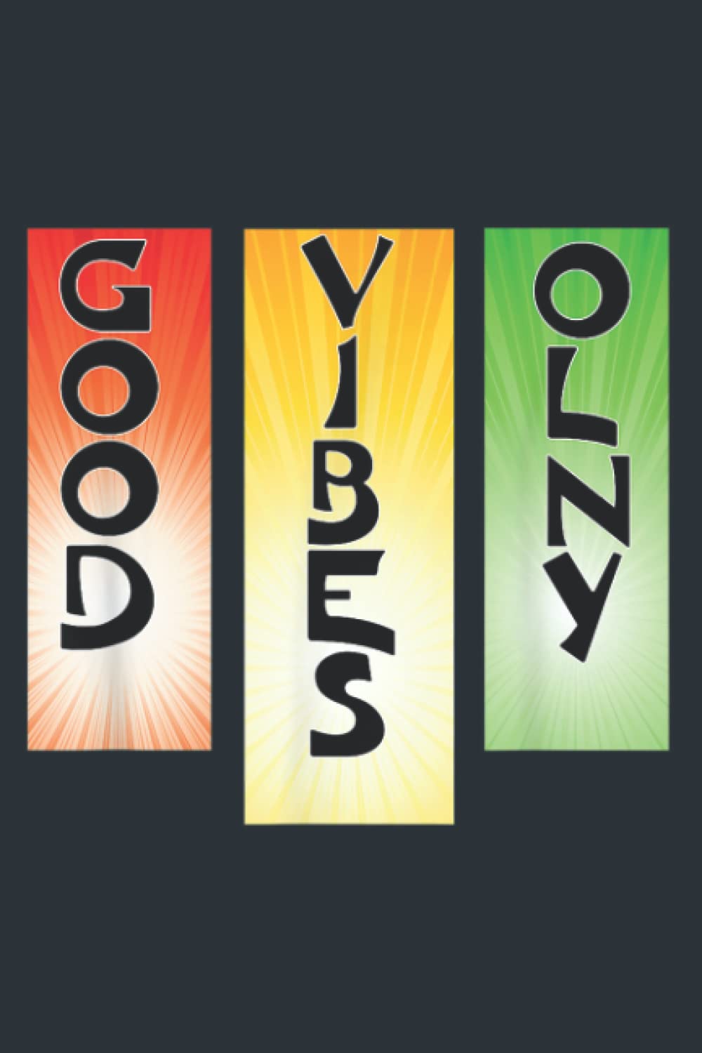 Good Vibe Only Rasta Jamaican Reggae inspired: - 6 x 9 inches, To Do List Notebook, 120 Pages