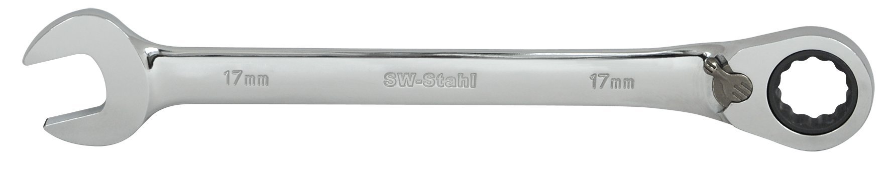 Gabelringratschenschlssel S 1593-14 SW 14 MM Premium Fine Teeth Chrome-Plated