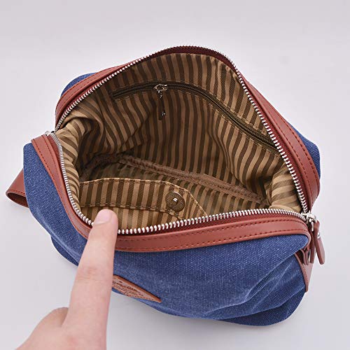 Convenience-Kits-International-Mens-Super-Premium-35-PC-Travel-Kit-Featuring-Travel-Size-Hair-Care-Products-Plus-Face-Body-Oral-Care-Travel-Essentials-in-Large-Canvas-Toiletry-Bag-Navy