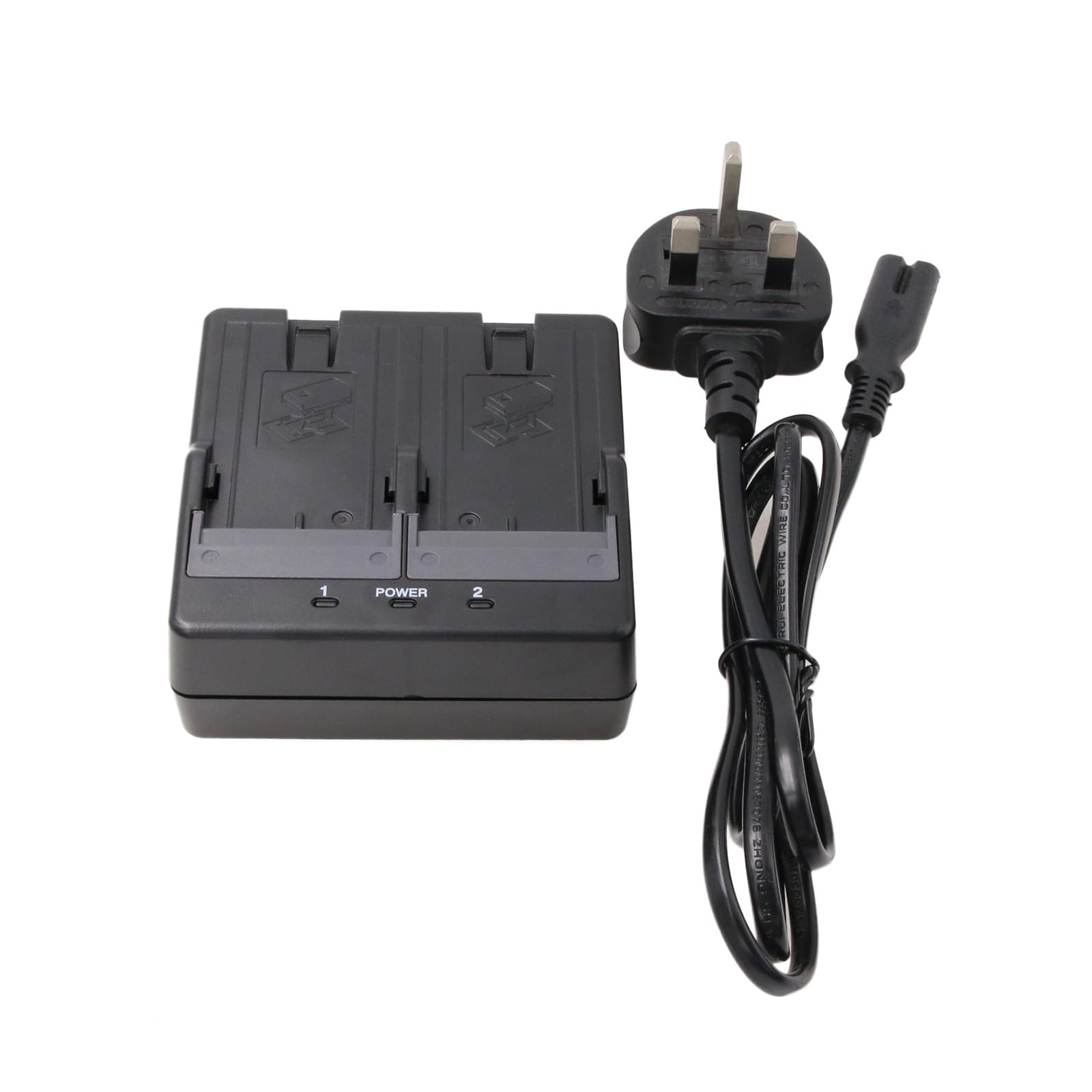 HangTon Caricabatterie per Sokkia BDC70 BDC58 BDC46 Batteria, GRX2 SRX Set-X CX RX-350, Top-con HiPer V, ES602G FX Total Station GNSS Receiver, CDC68
