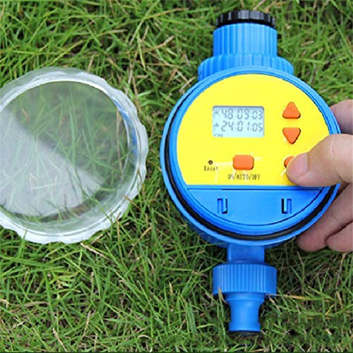 NXCY01 Garden Watering Timer Automatic Electronic Water Timer Garden Home Timer Irrigation Controller System irrigation programator (Color : Good luck)
