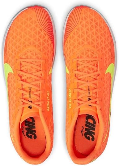 Amazon | Nike メンズ スパイク, 合計オレンジ-ボルト, 12 | 陸上競技