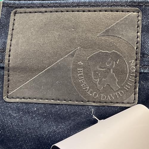 Buffalo David Bitton Repreve Adam Slim Stretch Jeans (US, Waist Inseam, 40, 32, Regular, Regular, Dark Blue)4