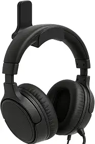 Suporte de Parede Universal para Headset, Preto, Fixação com Fita 3M ou Parafuso, Resistente até 5kg, Organizador para Fone Gamer