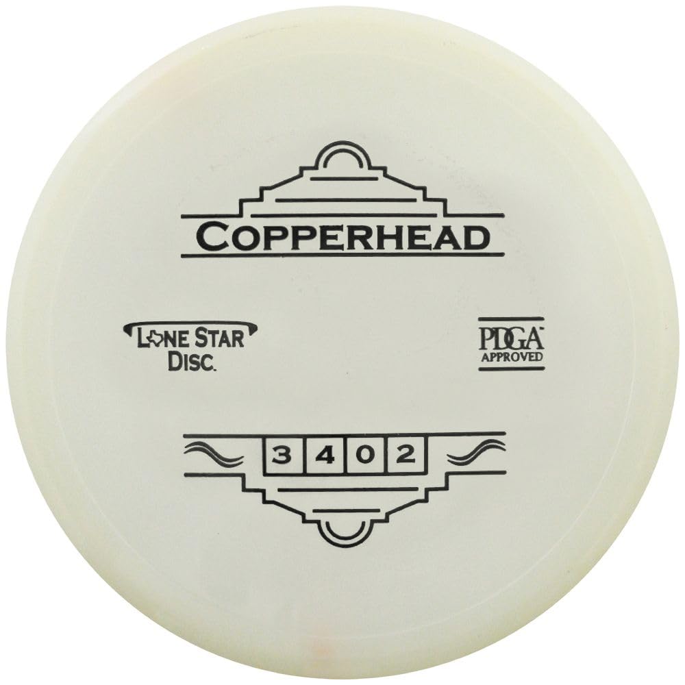 Discraft Lone Star Glow Bravo Copperhead Putter Golf Disc