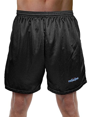 University of Wisconsin-Platteville Primary Shorts 7" Inseam, Black, XL