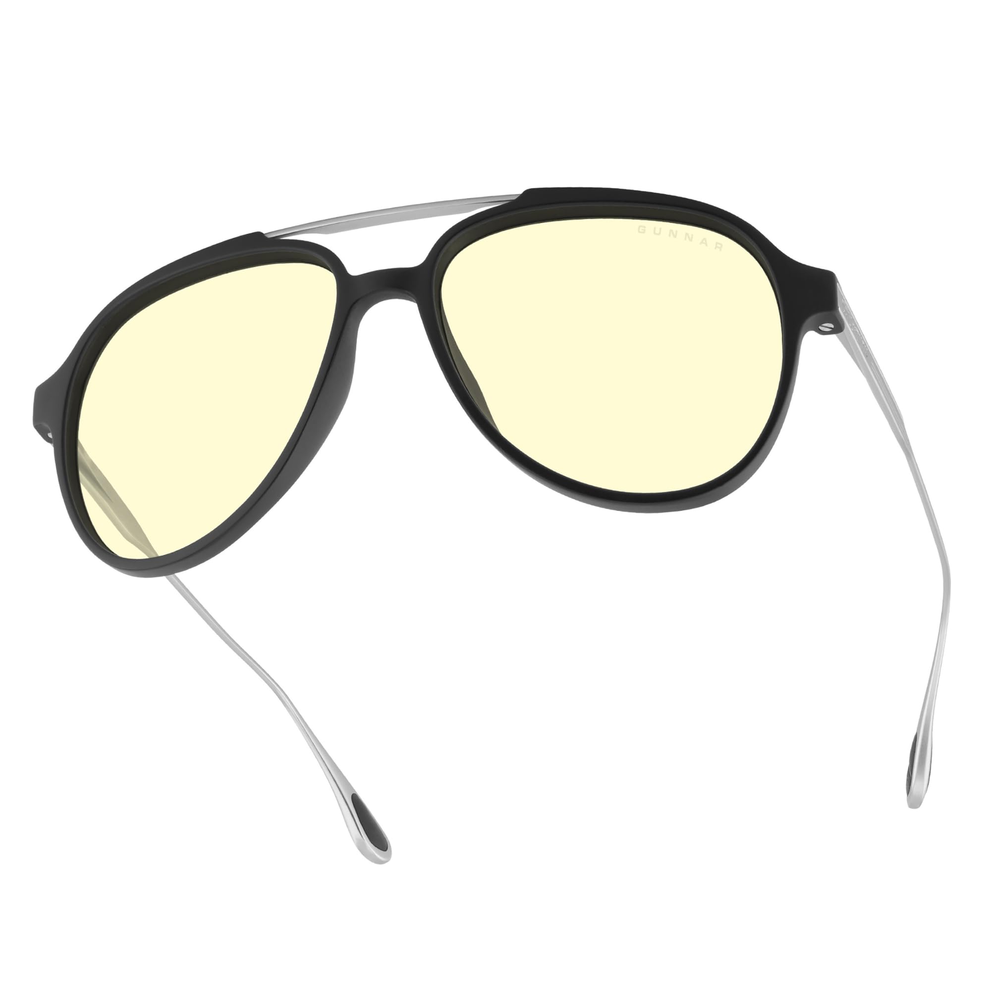 Gunnar Gafas para Videojuegos y Ordenador | Call of Duty Ghost Edition - Tente de Lentes: Ámbar (Bloques 65% de Luz Azul y 100% de UV) | con filtro de Luz Azul | Lente Patentada