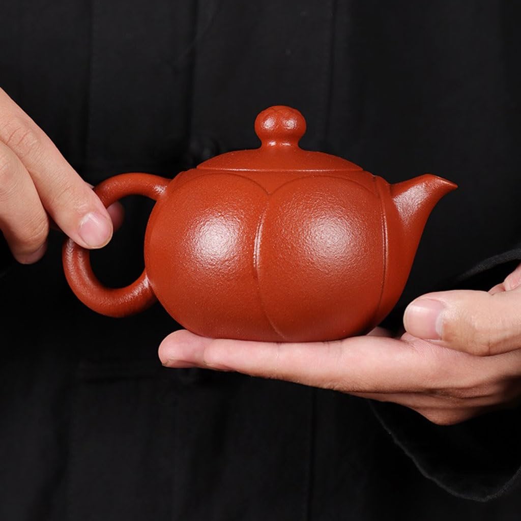 Ceramiczny czajniczek kreatywny dekoracyjny lotos fioletowy piasek czajniczek zestaw do herbaty ręcznie robiony herbata kwiat czajniczek Kung Fu zestaw do herbaty dzbanek do herbaty ceramiczny