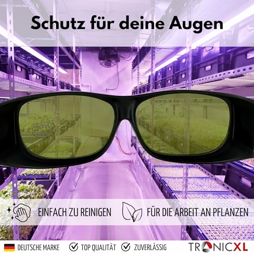 GREENSINDOOR 300W LED Pflanzenlampe, LED Pflanzenlampe Vollspektrum LED Pflanzenlicht für Zimmerpflanzen Gemüse und Blumen (2PCS) 2 GREENSINDOOR 300W LED Pflanzenlampe, LED Pflanzenlampe Vollspektrum LED Pflanzenlicht für Zimmerpflanzen Gemüse und Blumen (2PCS) – Bild 2