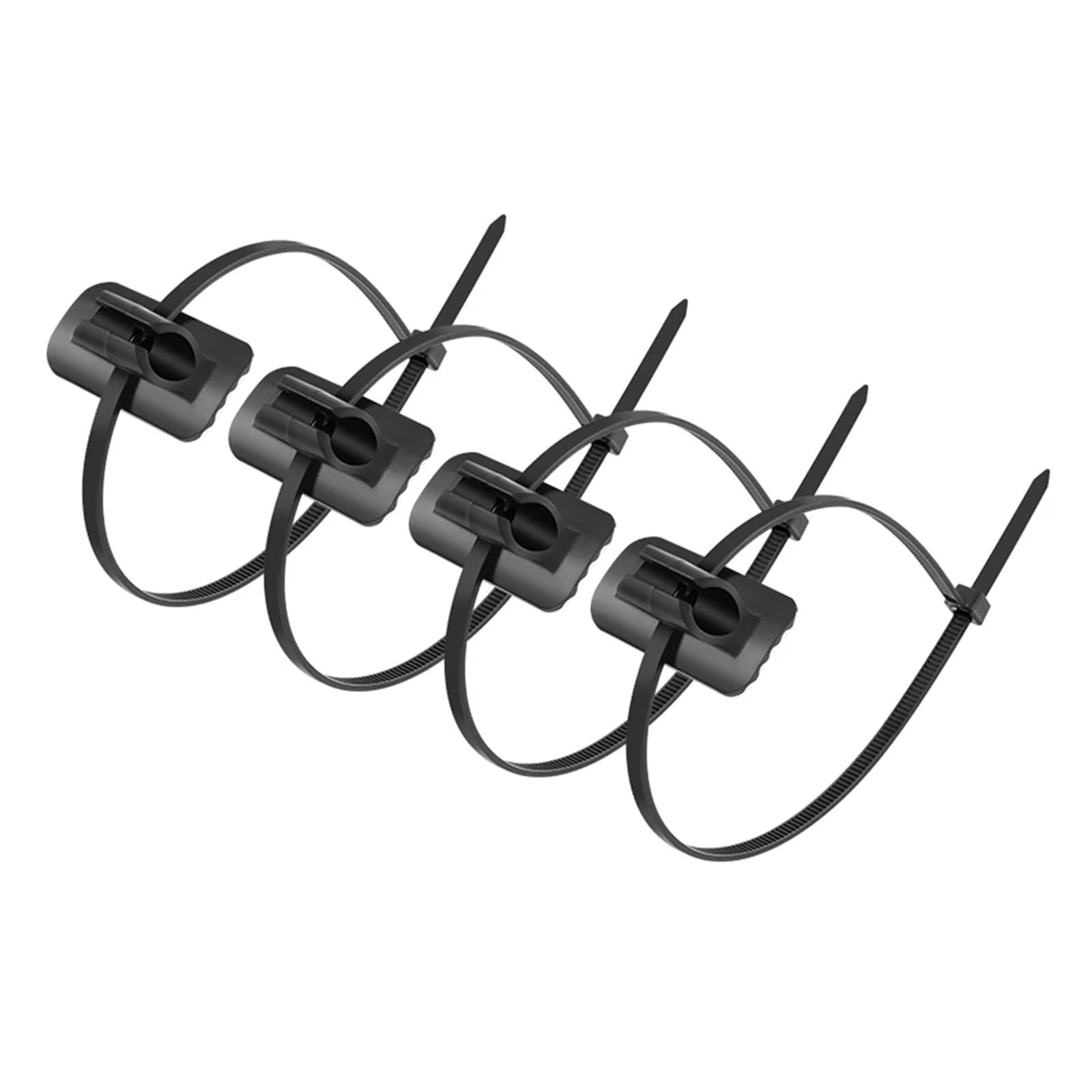 Yangshe 8Pcs 8 Pcs Bicycle Gear Shift And Brake Cable Clamps, Fasteners Suitable For Mountain Bikes Road Bike Frames For Brake Gear & Oil Lines On Mountain