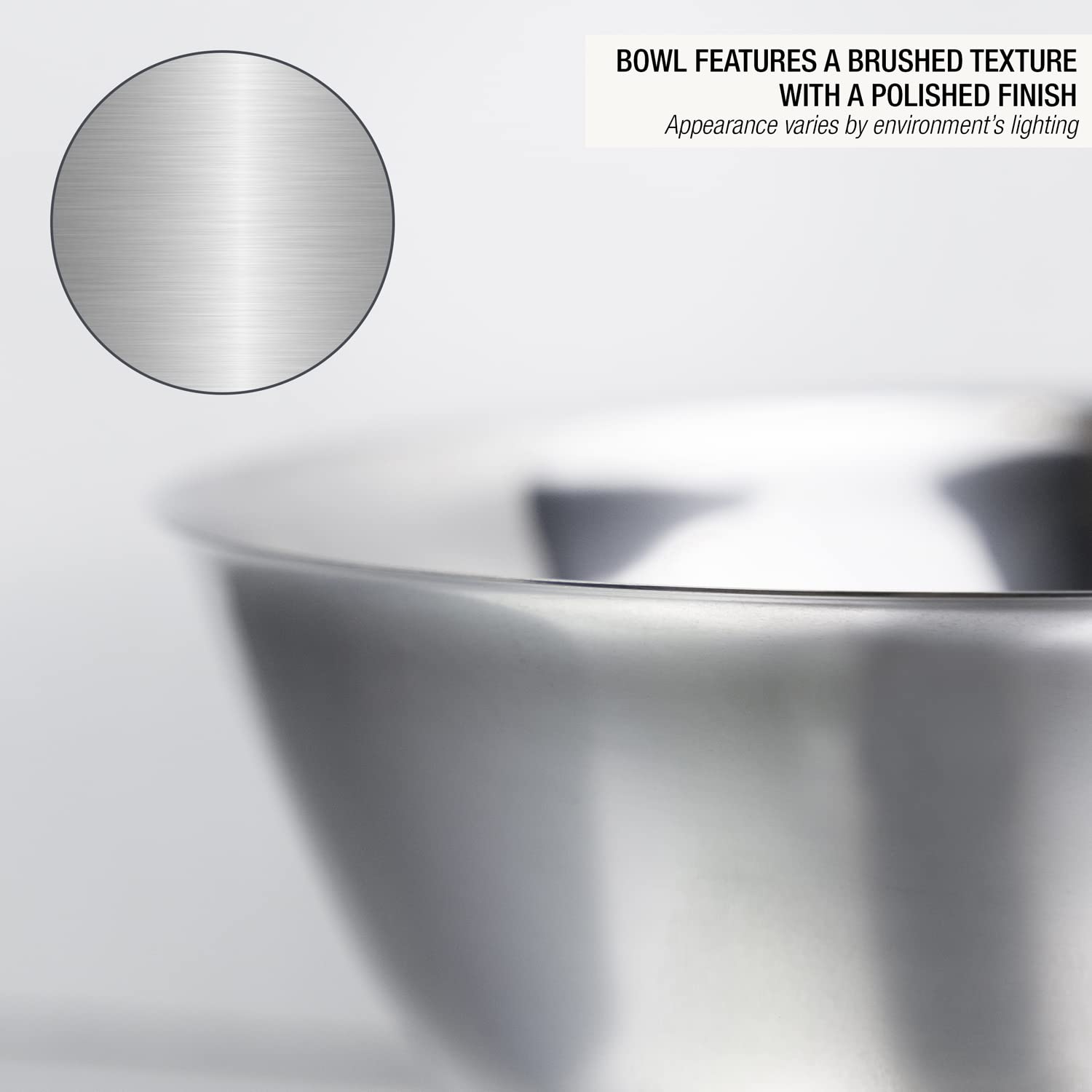 Amazon.co.jp: Paul Revereステンレススチールシルバーボウル、直径8