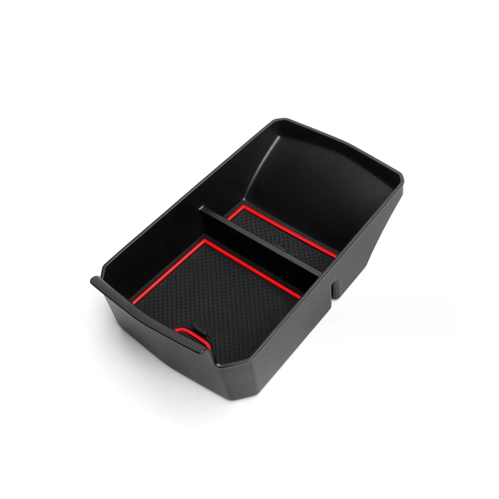 OOPUHKSY For Renault For Austral For E-Tech For Hybrid 2023 2024 Car Armrest Box Storage Central Control Container Accessories(Red)