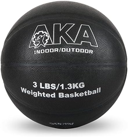 AKA Weighted Leather Basketball | 3.3lbs 29.5” Size 7 Heavy Basketball