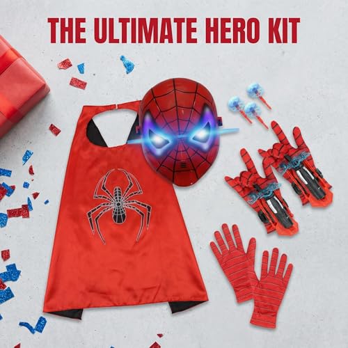 Capa y disfraz de superhéroe para niños miniatura 6
