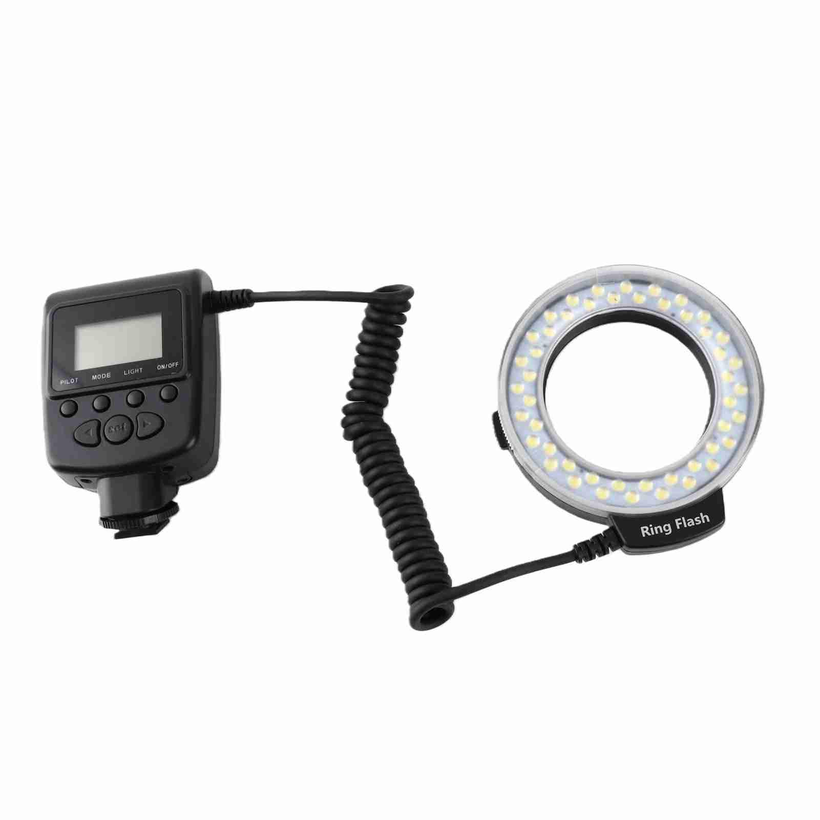 CCYLEZ Anello Luminoso LED Portatile per Fotografia Professionale con 7