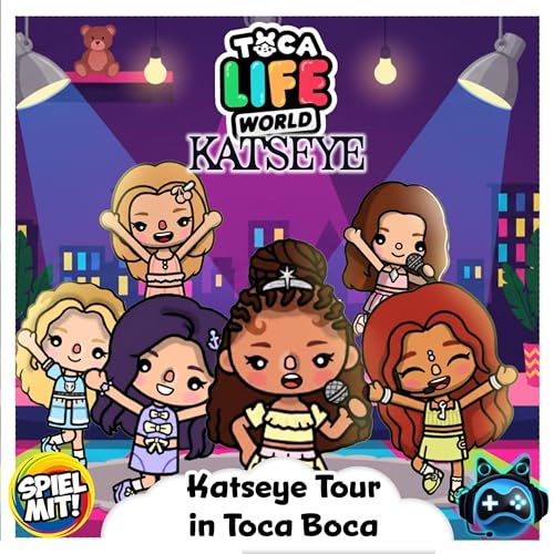 Page de couverture de Katseye Tour in Toca Boca
