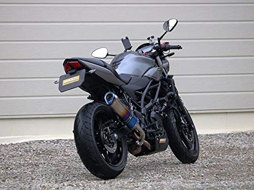 Amazon | ダブルアールズ SS-OVALリアエキゾースト 焼色 SV650 SV650X 