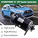 Golf Cart Starter Generator 12V 4T Compatible with Club Car Subaru EX40 Kohler ECH440 Gas Engines | Replace 47559475001, 105190101 | Bi-Rotational, High Torque
