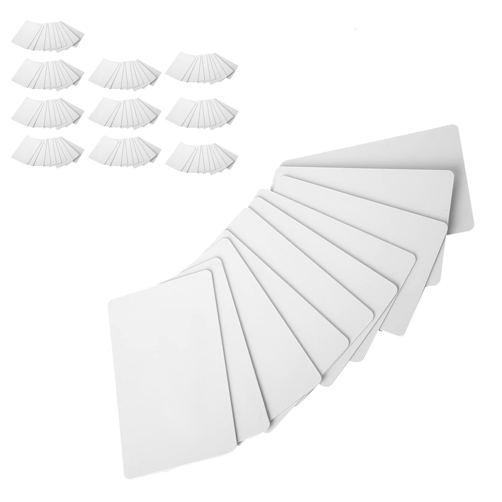 Juego de 100 piezas Tarjeta de identificación de proximidad RFID inteligente sin contacto de 125 kHz Tarjeta de acceso de solo lectura EM4100 para control de acceso Estacio