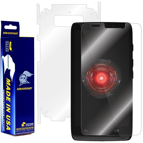 ArmorSuit MilitaryShield Full Body Skin Film + Screen Protector for Motorola Droid Mini - Anti-Bubble HD Clear Film