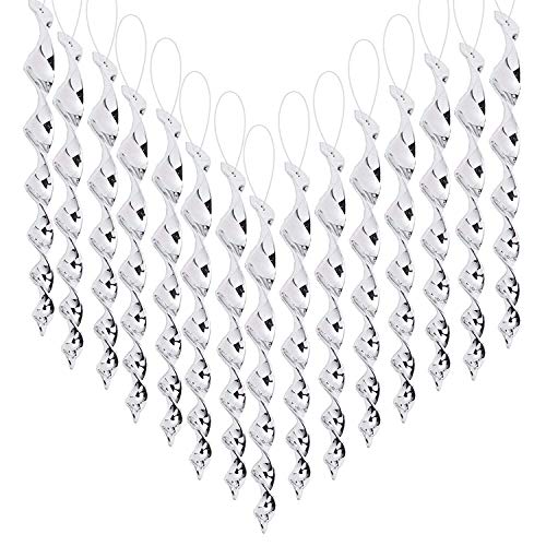 Preisvergleich Produktbild Allazone 15 Stück Vogelschreck reflektierendes Vogelabwehr, Reflektierende Windspirale Vogelschreck Reflektierende Vogelabwehr zur Abwehr von Vögeln