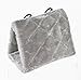 Magnoloran 2 Pack Warm Bird Nest House Plush Hanging Snuggle Cave Bed Hanging Hammock Sleeping Bed Happy Hut for Parrot Parakeet Cockatiel Conure Cockatoo African Grey Macaw (Grey&Purple)