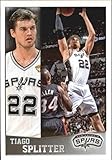 2013-14 Panini NBA Stickers #195 Tiago Splitter San Antonio Spurs Official Basketball Sticker (small paper thin 2 in by 2.5 in)