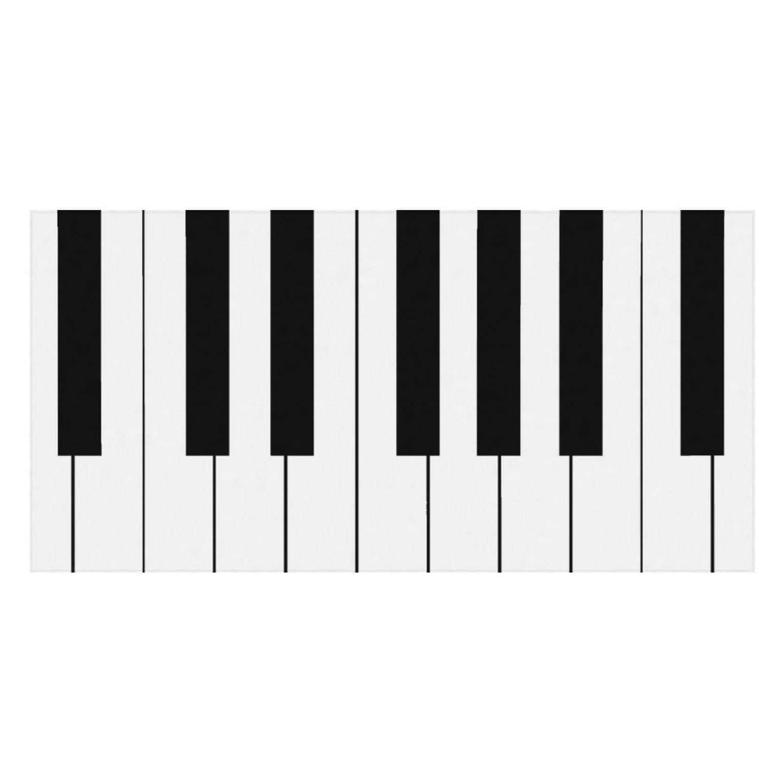 LWORZIIB Beach Towel, Music Piano Keys Bath Towel, Pool Towel Great for Gym Swimming 80 X 160cm