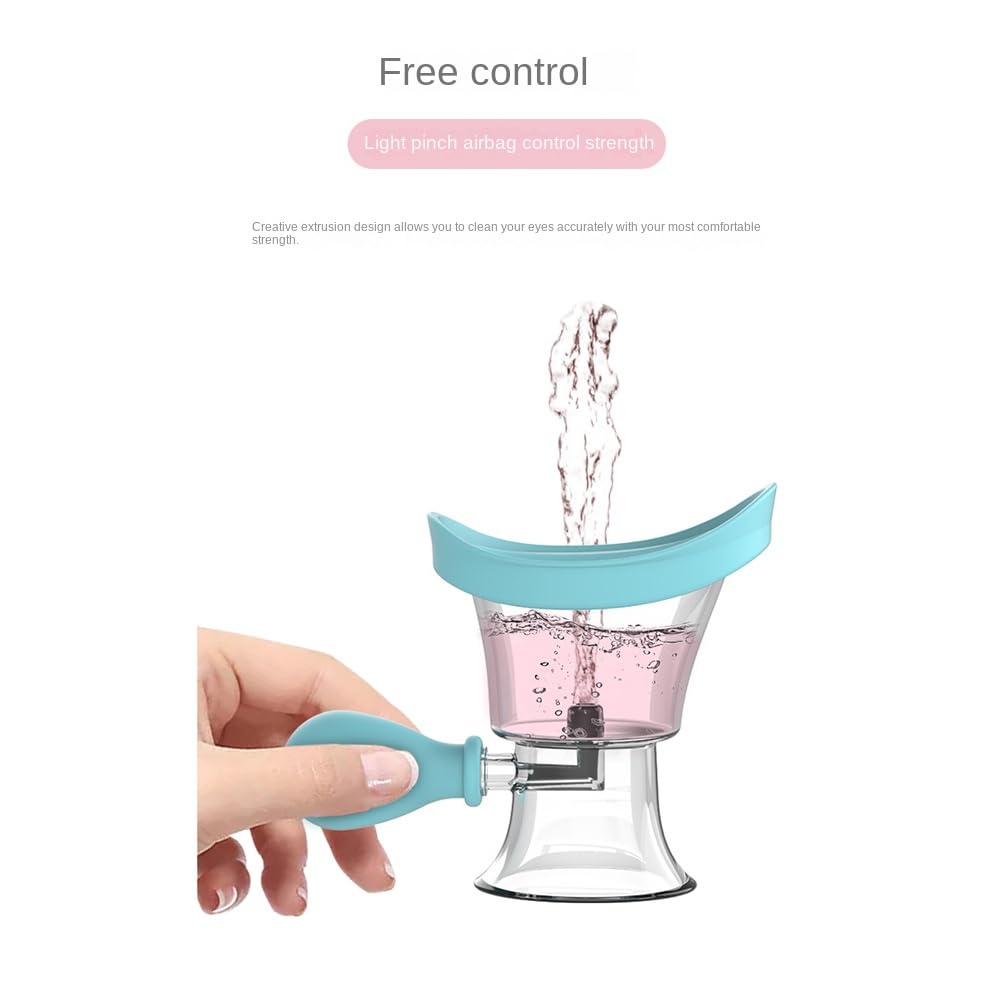 Nagoyuki Vasos de Silicona Suave para Lavado de Ojos Limpiador de Ojos Vasos de Enjuague Vasos de BañO Reutilizables para Lavado de Ojos
