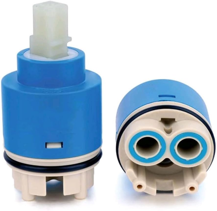 2PCS Ceramic Faucet Cartridge Ceramic Tap Cartridge Mixer Tap Cartridge for Bathroom Mixer Tap Kitchen Mixer Tap -35mm
