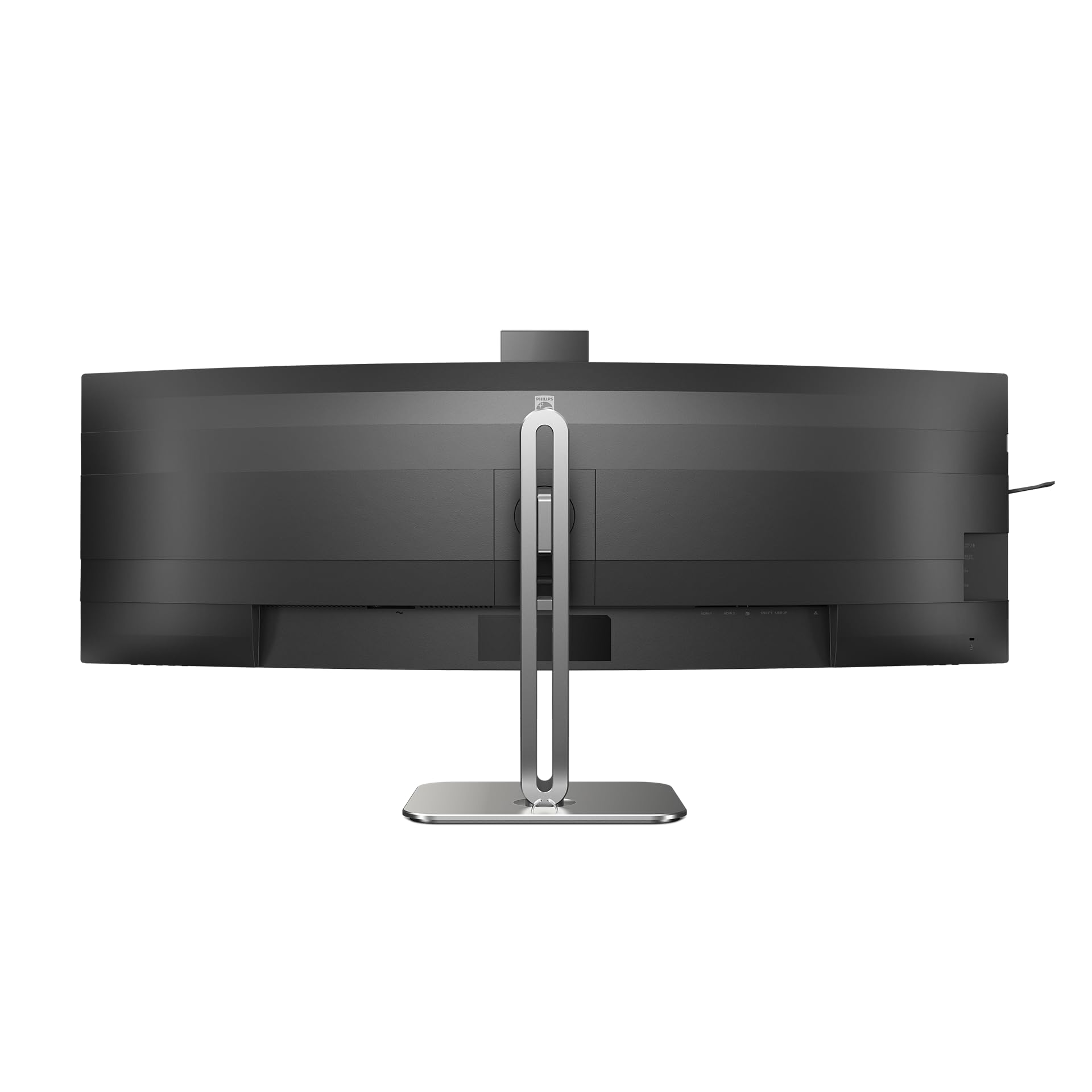 Philips Monitors 49B2U5900CH - curvo QHD da 49 pollici, 75 Hz, VA, 4 ms, HDR400, KVM, webcam, altezza regolabile, docking USB-C, altoparlante (5120 x 1440, HDMI 2.0 / DP 2.1/ USB-C 1)