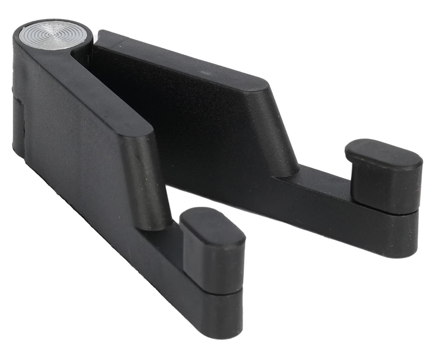 kolorfish universal pocket-sized foldable mobile phone holder dock, smartphone kickstand mount compatible with all mobile phone, iphone, ipad mini, tablet 4-10.5 inches desk accessories (black)