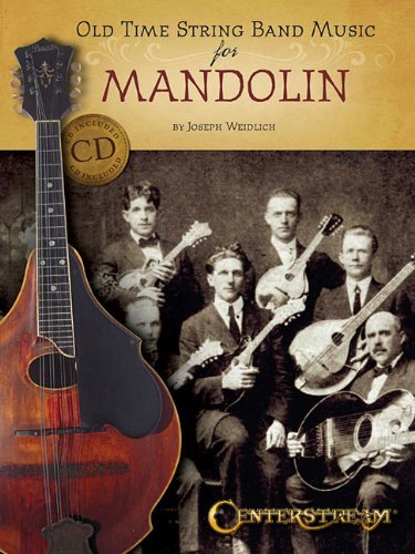 Livre de partitions pour mandoline musique old time de Joseph Weidlich