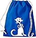 Shirtinstyle Turnbeutel Tiere Katze Cat Kater Schmusekatze Farbe royal