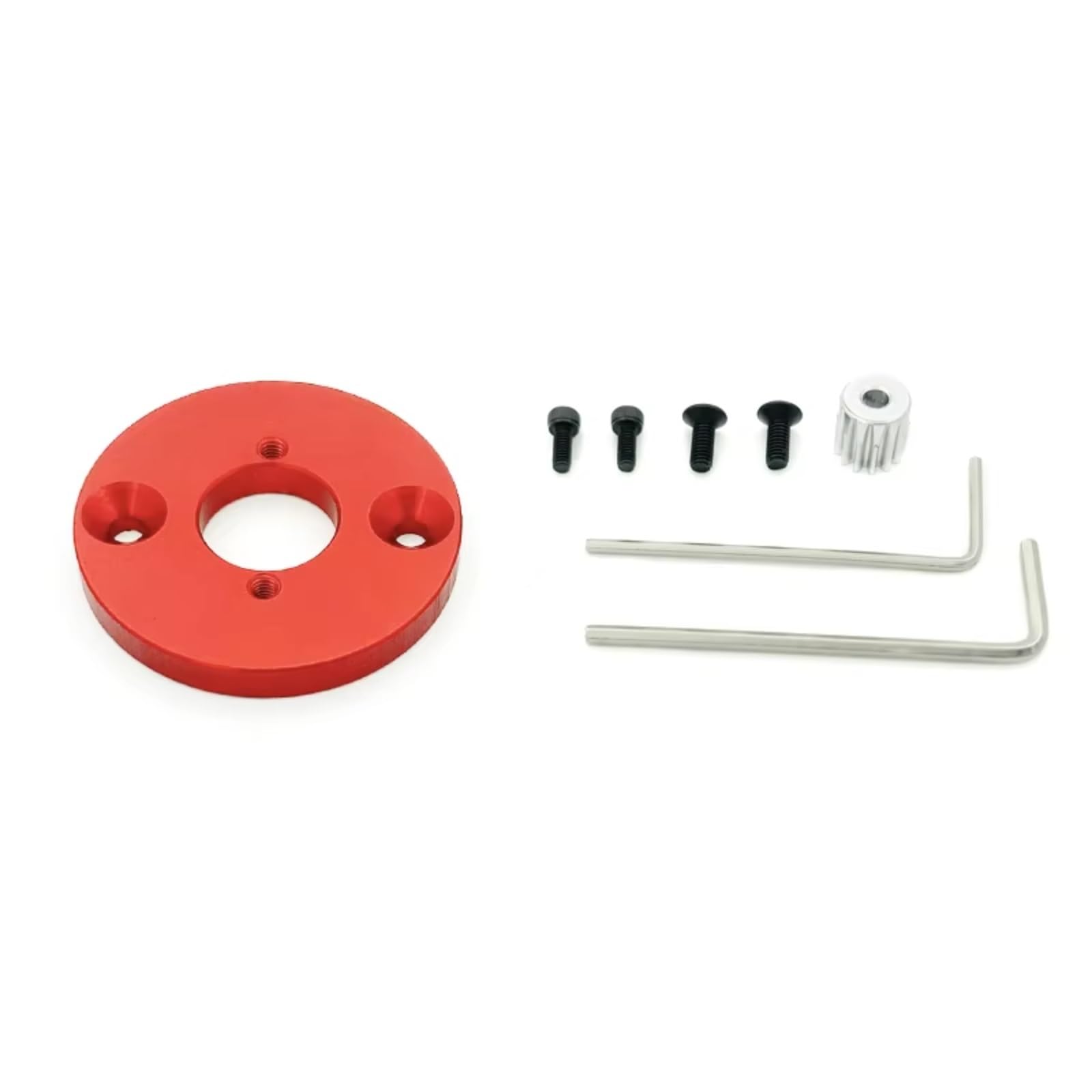 RC Upgrade Accessories for MN86S MN86 MN86KS for MN128 1/12 390 to 540/550 Motor Converter with 13T Gear RC Car Upgrade Parts Accessories(Red)