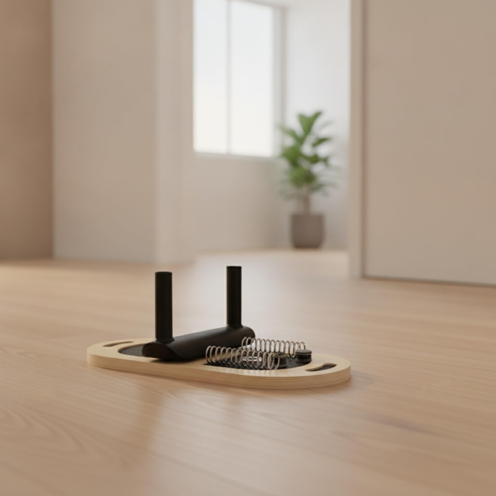 Milageto Balance Board Antiscivolo Tavola Fitness Molleggiato Pedana per Palestra