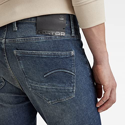 G Star RAW Men's Revend FWD Skinny Jeans, Blue (Antique Forest Blue Restored D188-D356), 34W / 34L – Ansicht 4