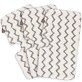 3 Pack Steam Mop Pads with Scrub Strips Microfiber Replacement Pad Refills for Shark Steam Pocket...