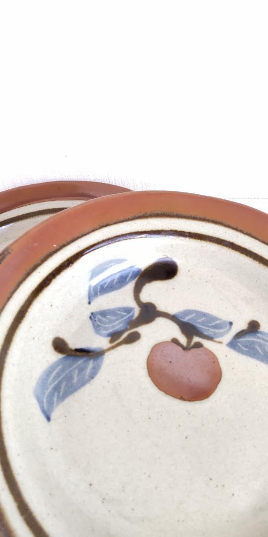 益子焼　大塚健一作　大皿 Amazon.co.jp: 益子焼き 大塚健一窯 手作り 大皿2枚 : ホーム＆キッチン