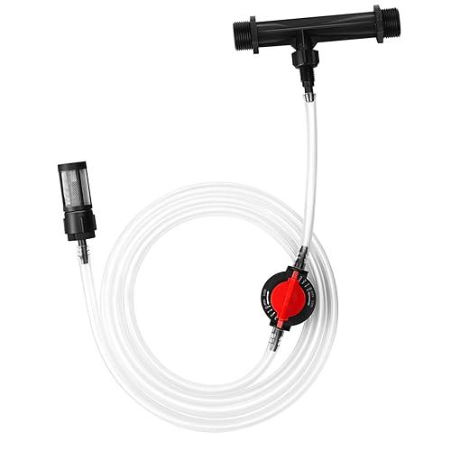 Happyyami Kit de flores Lavadora Preasure Lavadora de manguera de alta presión Máquina de limpieza de manguera Tubo de manguera flexible Aplicador