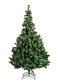 inklusive Ständer 150cm Weihnachtsbaum beleuchtet 100 Birnen inkl. Ständer Tannenbaum Baum Christbaum 10814 A.I&E