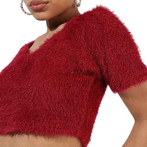 Image of Campus Sutra Women's Cotton Hooded Neck Sweatshirt
