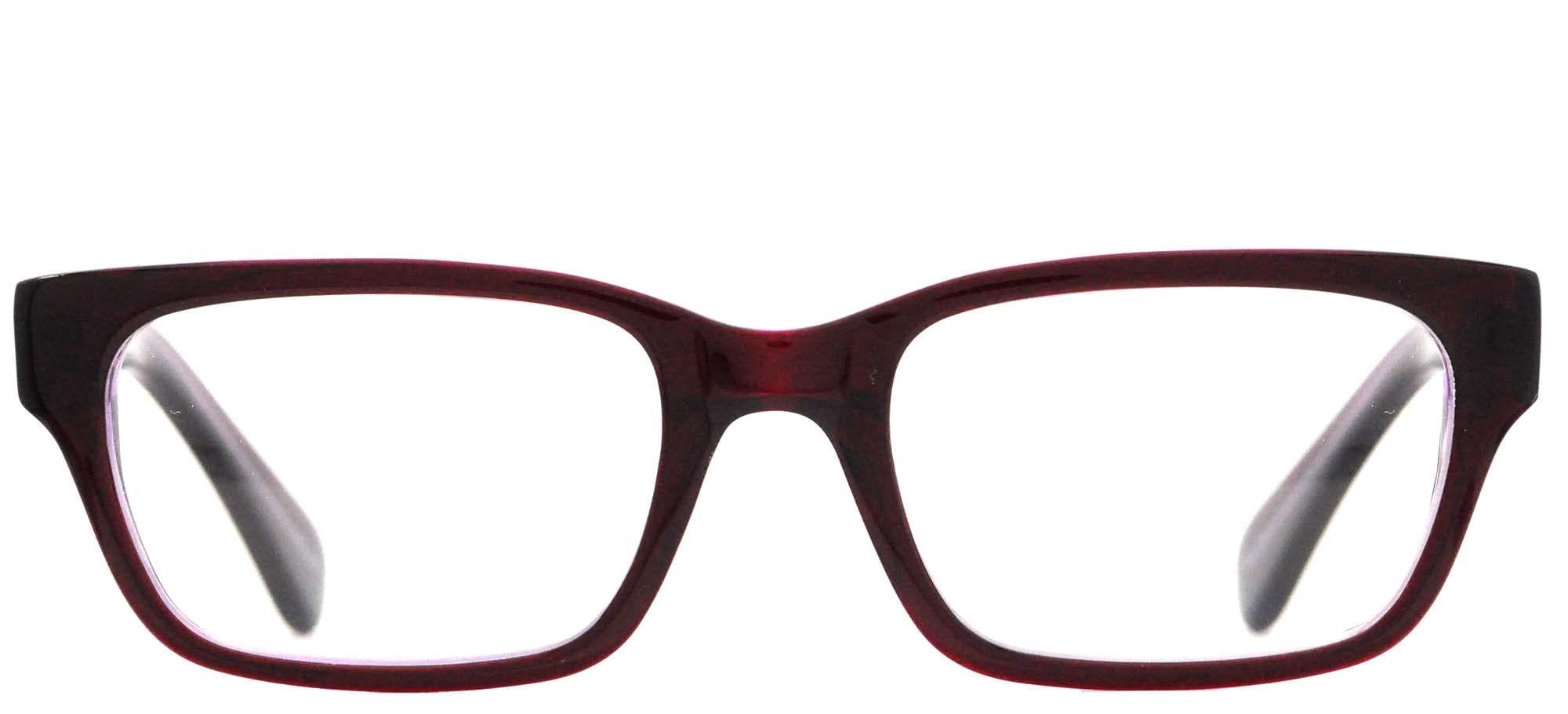 Corinne McCormack Mod Sydney Violet 50/18/140 Unisex Reading Glasses +2.00, Purple