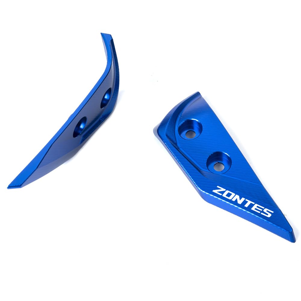 Adatto per ZONTES 368G 368-G ZT368G Motociclo Manubrio Della Mano Protezione Decorativa Paramani Scudo Decorativo Zontes 368 G (Blu)