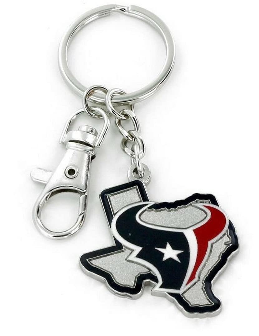 Aminco State Design Heavyweight Keychain - Team Color Metal Key Ring - View #8