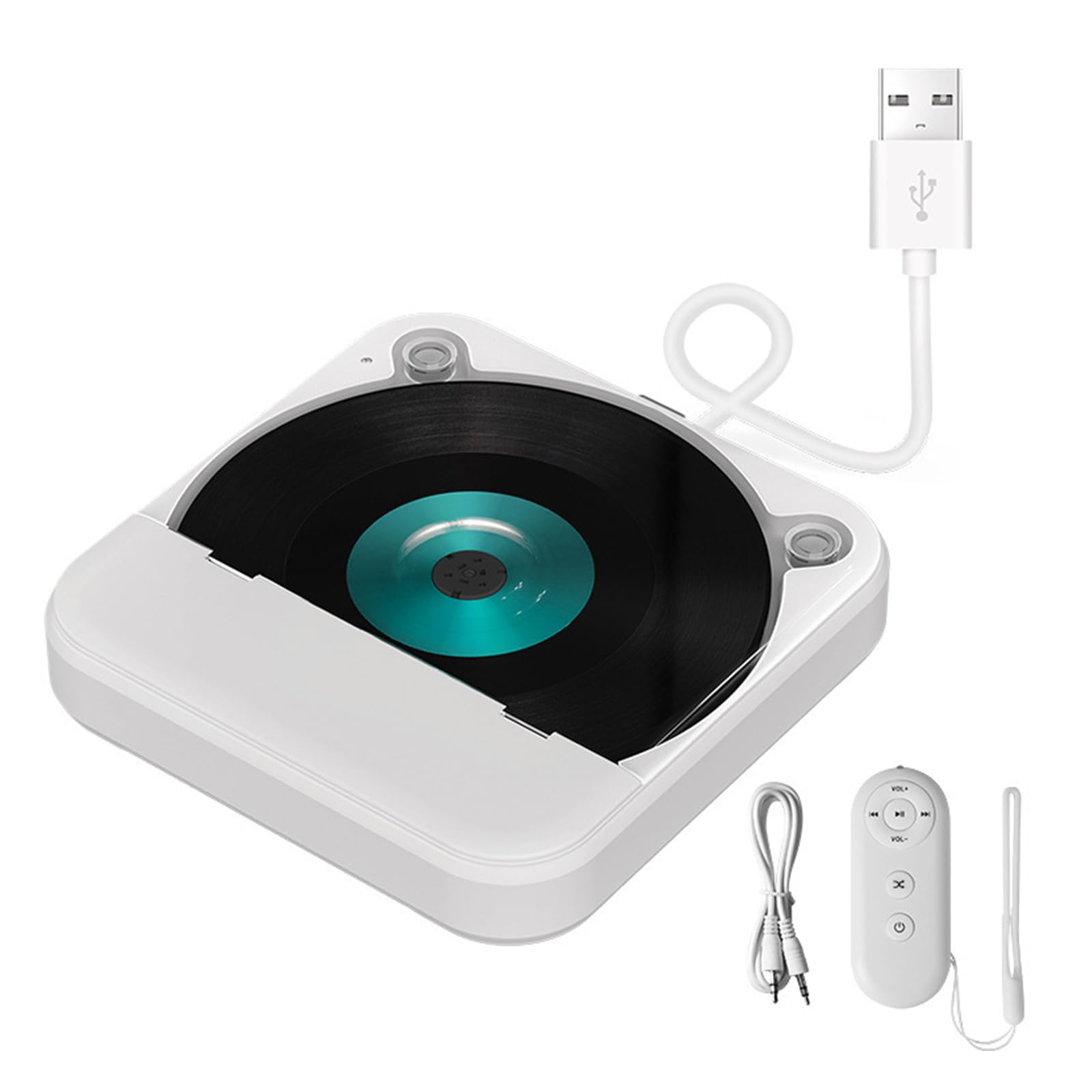 Lettore disco esterno leggero con semplice funzionalità plug and play per viaggi, pendolari quotidiani, lettore disco facile da trasportare per computer portatile