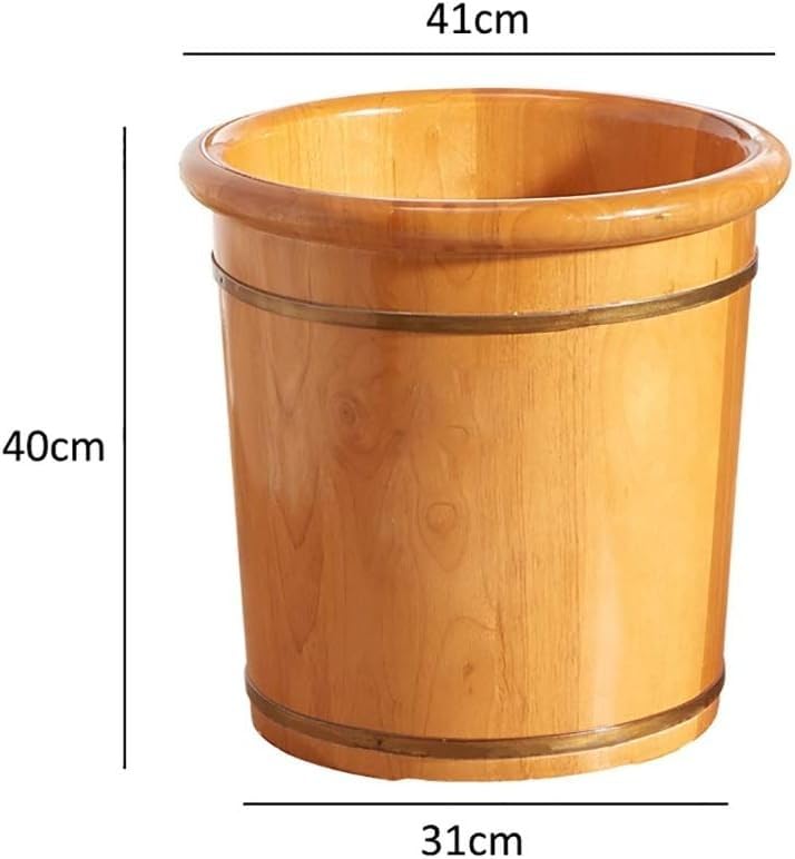 Balde de Madera para Baño de Pies Spa y Sauna miniatura 4