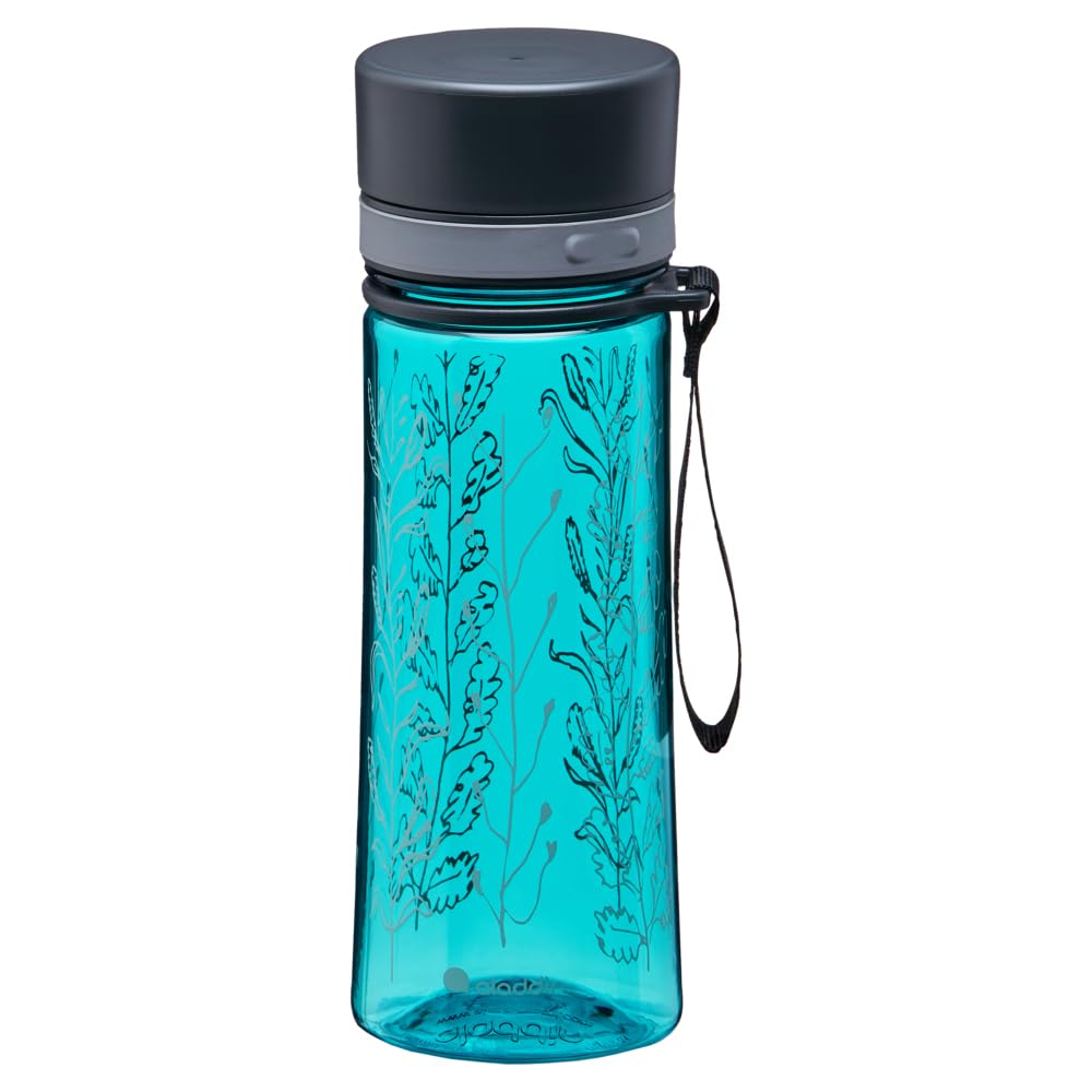 Aladdin Aveo Trinkflasche 0,6L Cherry Red – Auslaufsicher, BPA-frei, Spülmaschinenfest